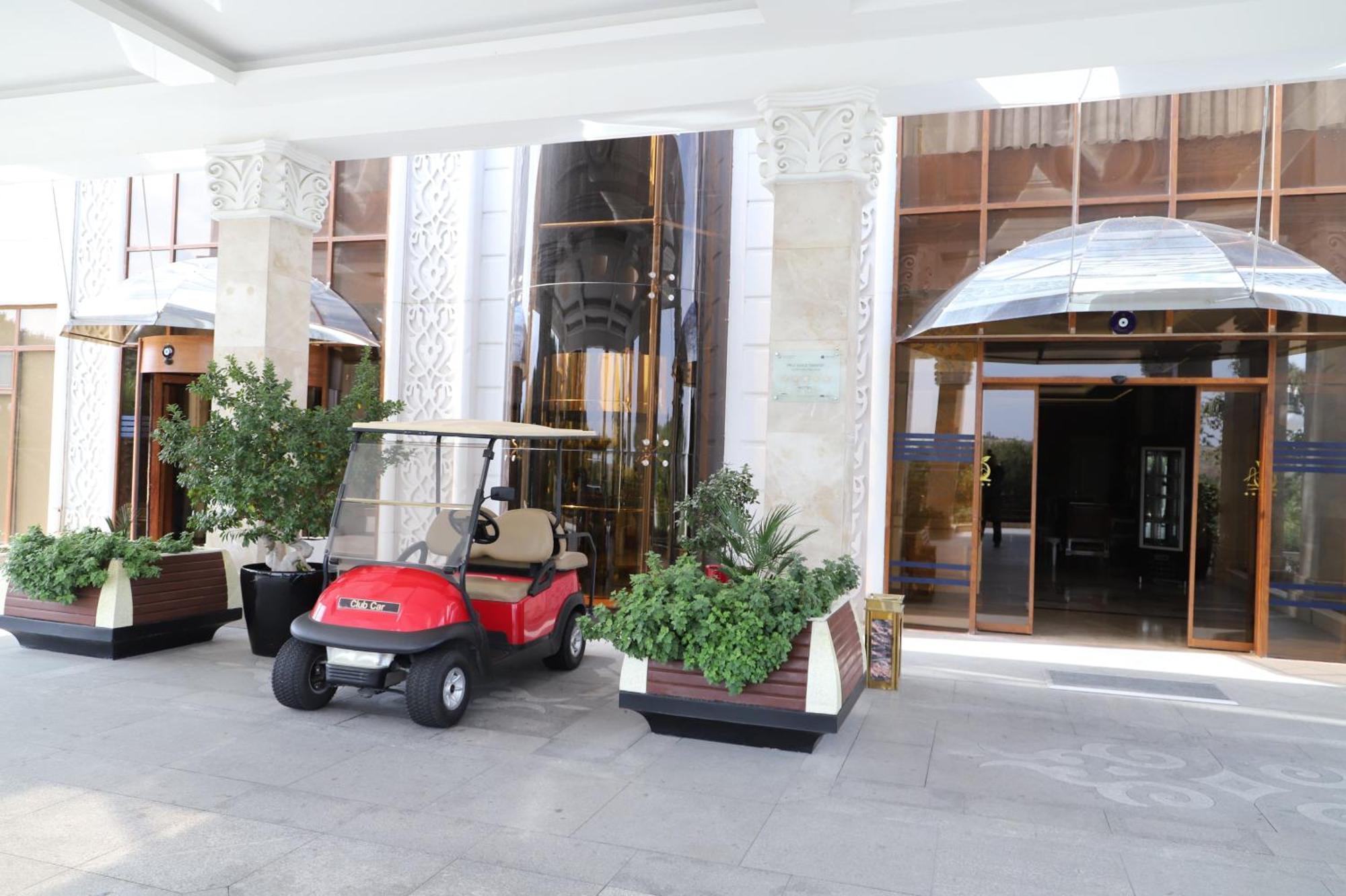 Ayan Palace Hotel Tovuz Ngoại thất bức ảnh